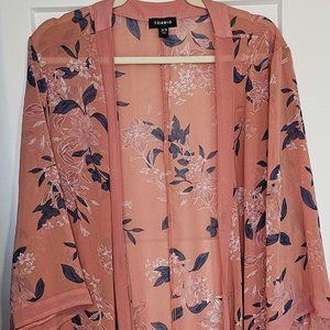Torrid Size 3/4 - Chiffon Floral Duster Kimono